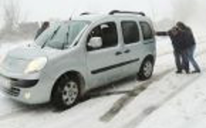 Kar çilesi şimdiden başladı