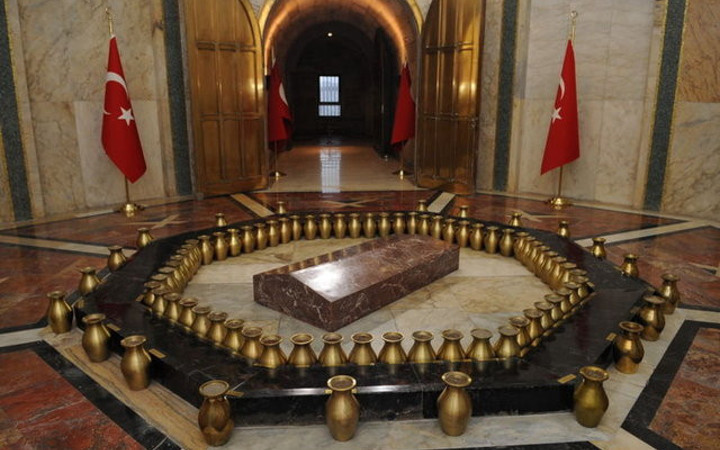 Atatürk'ün naaşı işte burada yatıyor!