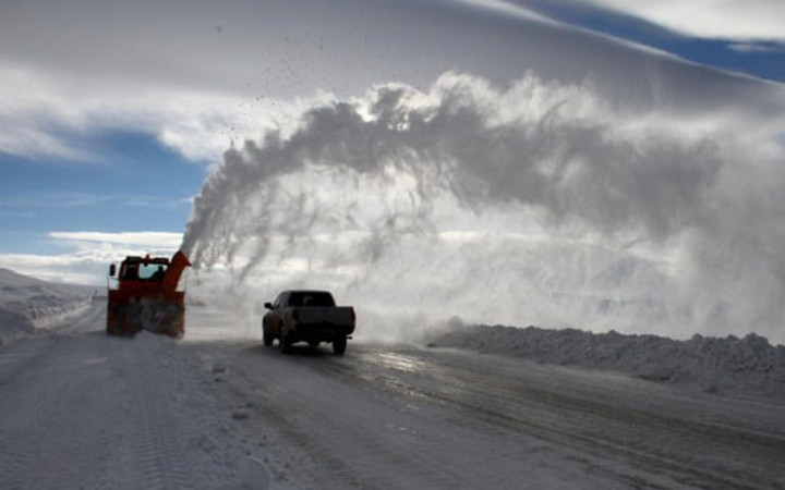 Yurttan kar manzaraları