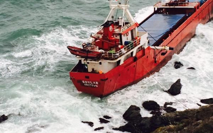 Marmara Adası açıklarında korku dolu anlar!