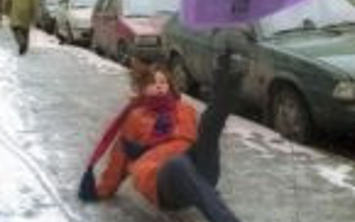 Karda yürümek ne kadar zor olabilir?