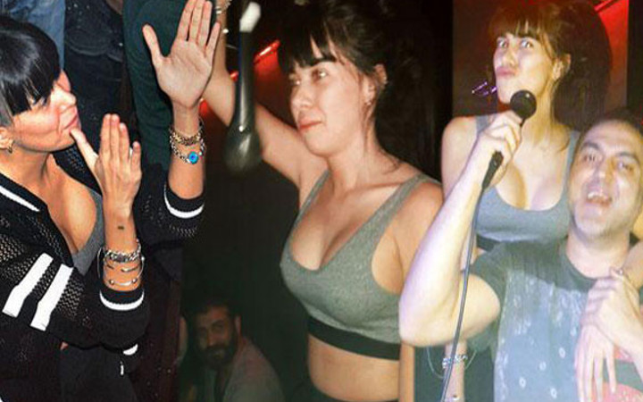 O şarkı çalınca ayakkabısını gösterdi