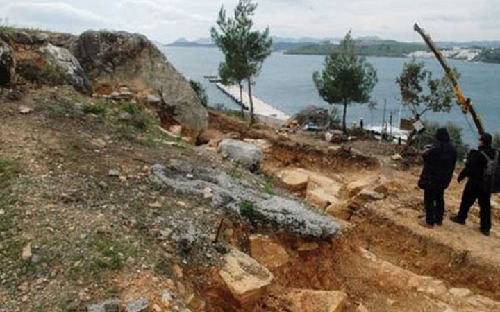 Bodrum'da bulunan tarihi mezarlar