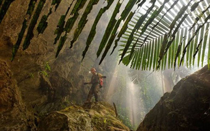 Sonsuz mağara görüntülendi