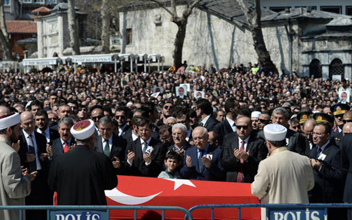 Şehit Savcı Mehmet Selim Kiraz'a veda