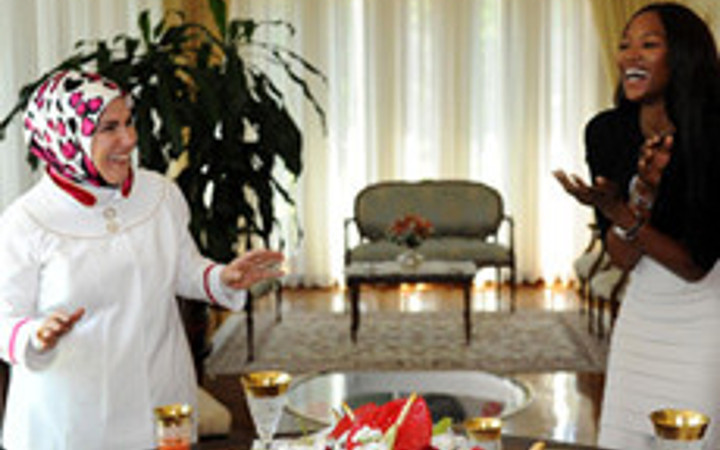 Başbakanlıkta bir top model