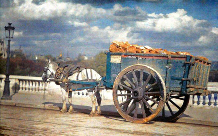 Paris'in 100 yıl önceki fotoğrafları