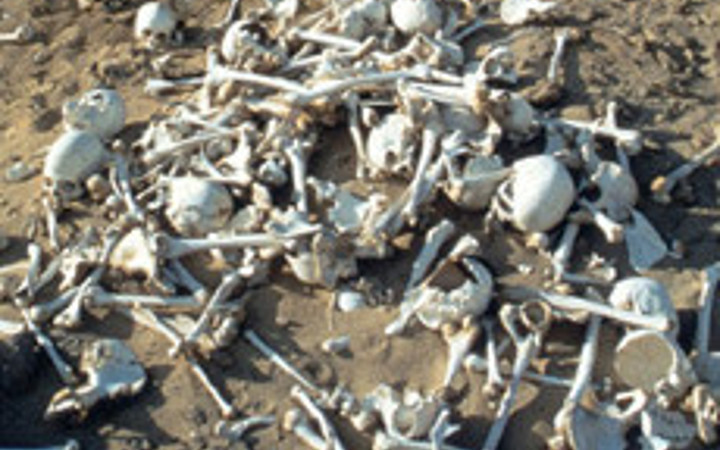 Sahara çölünde Pers kemikleri