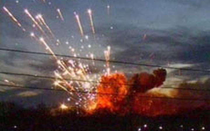 Cephane böyle havaya uçtu!