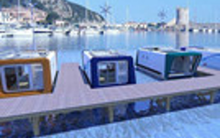 Yüzen 'ofis'te çalışmak ister misiniz?