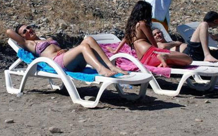 Tunceli'de plaj keyfi