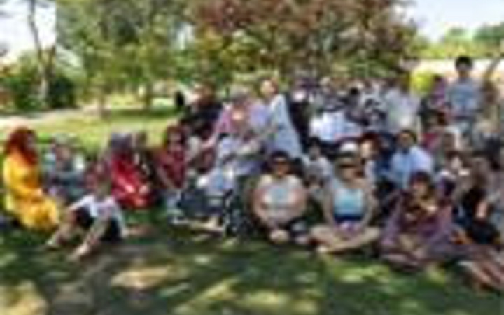 Engelliler aileleriyle Florya Kampı'nda