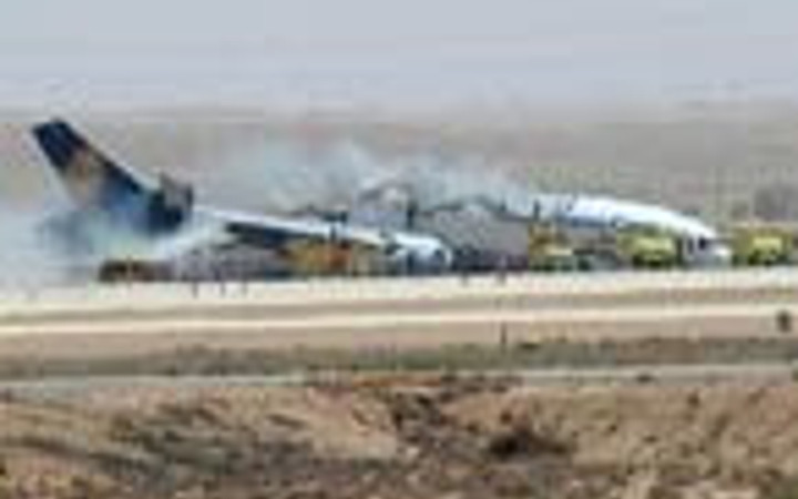 Uçağın düşüş anındaki görüntüleri