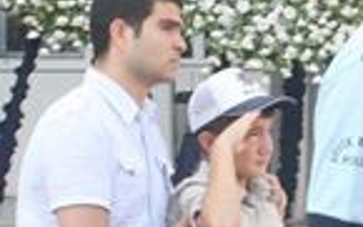 Şehit Babasını böyle uğurladı