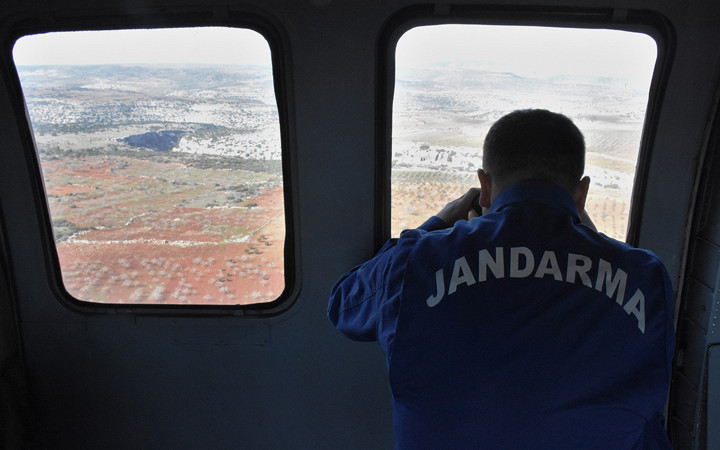 Gaziantep'te kural ihlali yapan sürücüler helikopterle tespit edildi