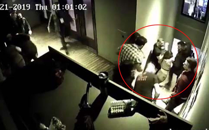 Beşiktaş'ta 6 kadının dövülmesine ilişkin görüntüler ortaya çıktı!