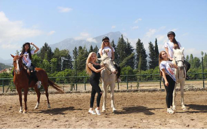 Global Model of the World Güzellik Yarışması'nın güzelleri Antalya'da