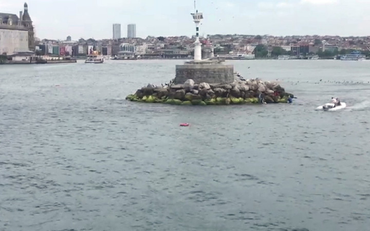 Kadıköy Haydarpaşa açıklarında can pazarı