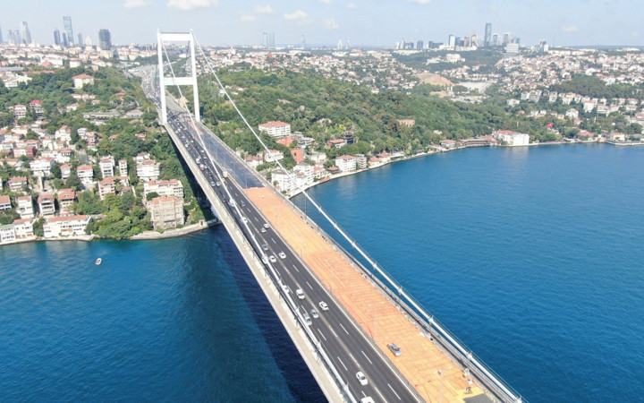 Fatih Sultan Mehmet köprüsünde çalışma ne zaman bitecek? Son durum havadan görüntülendi