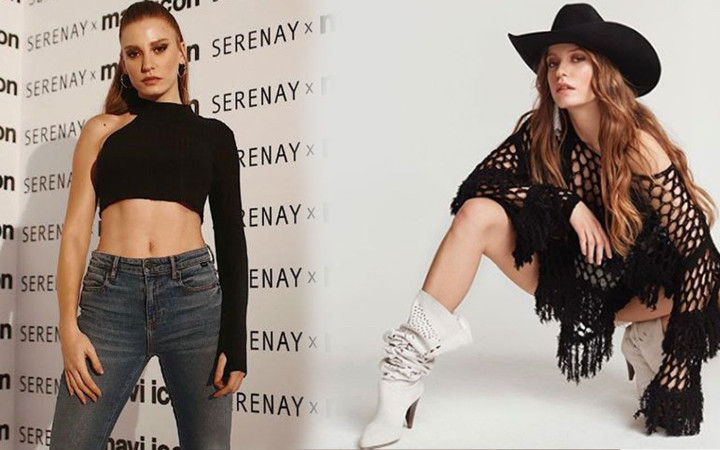 Kerem Bürsin ile ayrılan Serenay Sarıkaya güzelliğiyle büyülüyor!