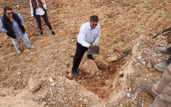 Okul temeli kazısında kepçeye takıldı! Korumaya alındı Roma dönemine ait