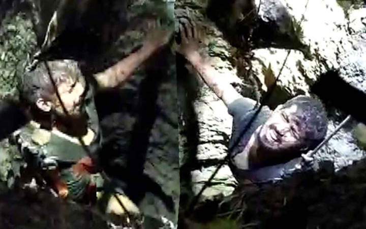 Denizli'de 15 metre derinlikte kuyuya düştü bakın nasıl kurtarıldı