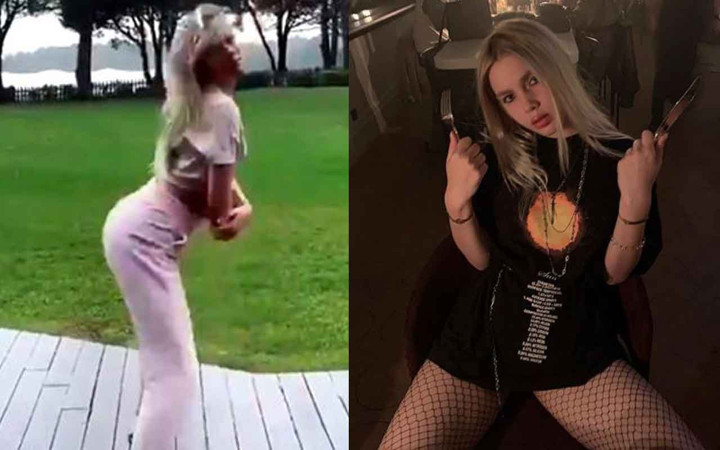 Aleyna Tilki'nin sütyensiz kalça dansı sosyal medyada yorum yağmuruna tutuldu