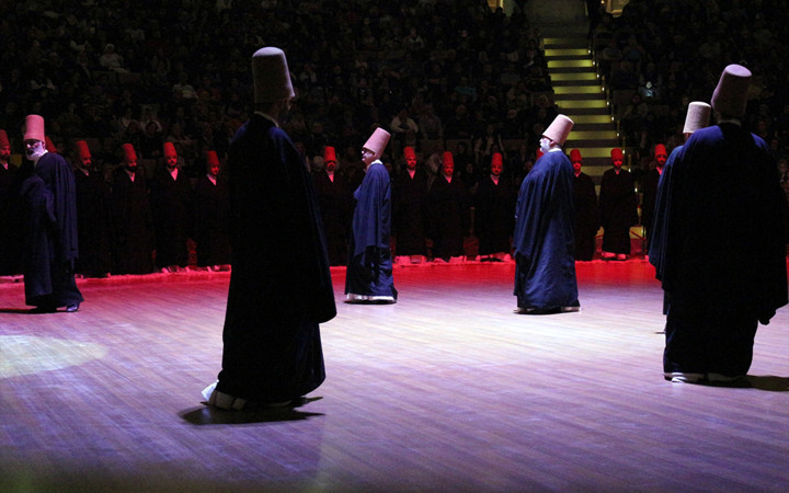 Şeb-i Arus programından çarpıcı kareler