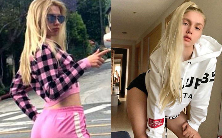 Aleyna Tilki ayna karşısında video paylaştı kalçası olay oldu