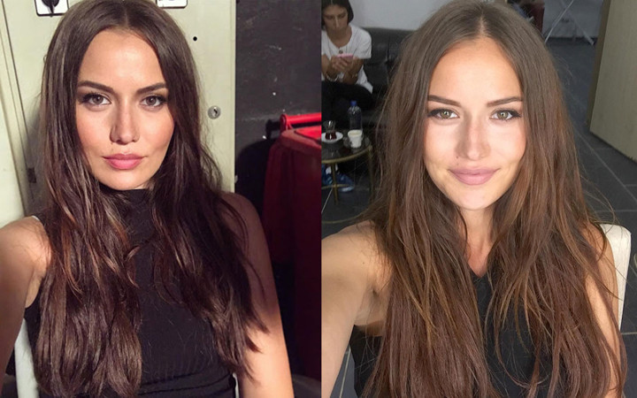 Fahriye Evcen sosyal medyaya damga vurdu Instagram'dan el dansını paylaştı