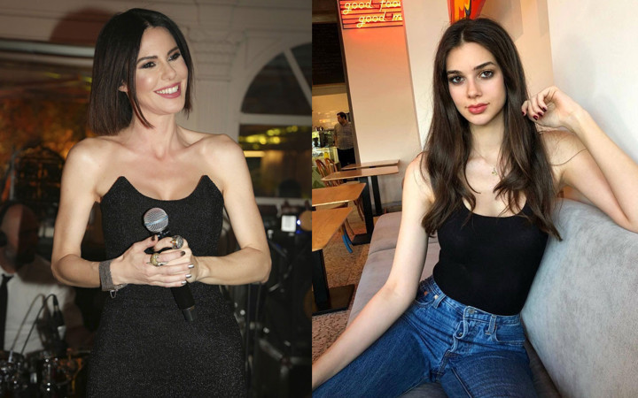 Defne Samyeli ve kızı Deren Talu'nun bahçe pozlarına beğeni yağdı!