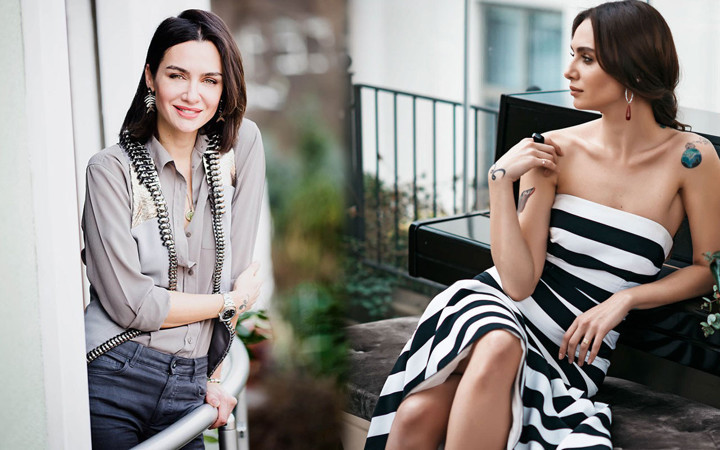 Birce Akalay mayolu yakalandı havlu gelmeden denizden çıkamadı işte o anlar