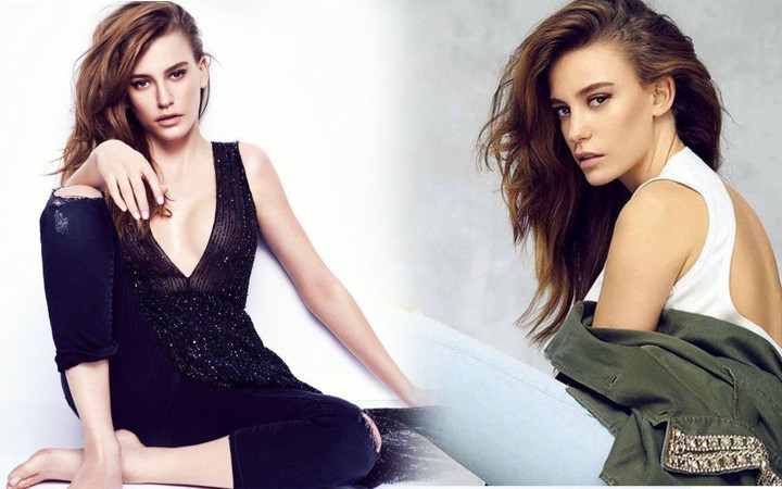 Serenay Sarıkaya derin göğüs dekoltesiyle şaşırttı! Deren Talu sorusunu duyunca bakın ne yaptı
