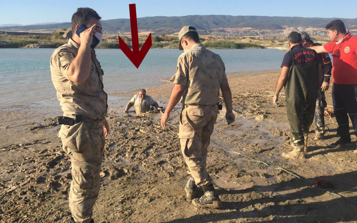 Kahramanmaraş'ta keçisini kurtarmak isterken az daha canından oluyordu