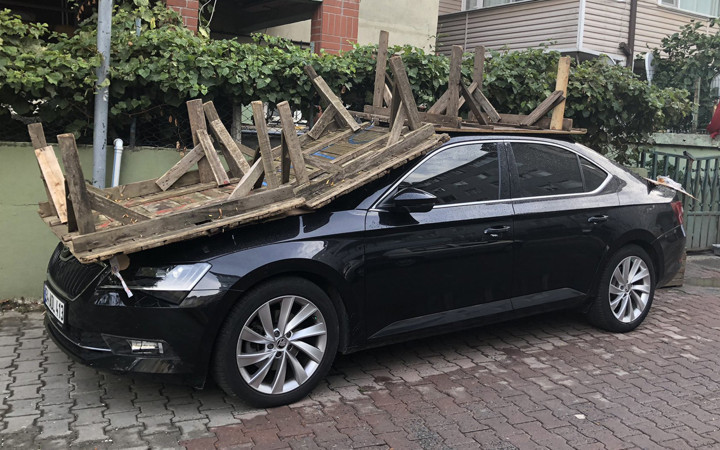 İstanbul'da her sokak 'mal canın yongasıdır' dedirtti otomobiller zırha çevrildi