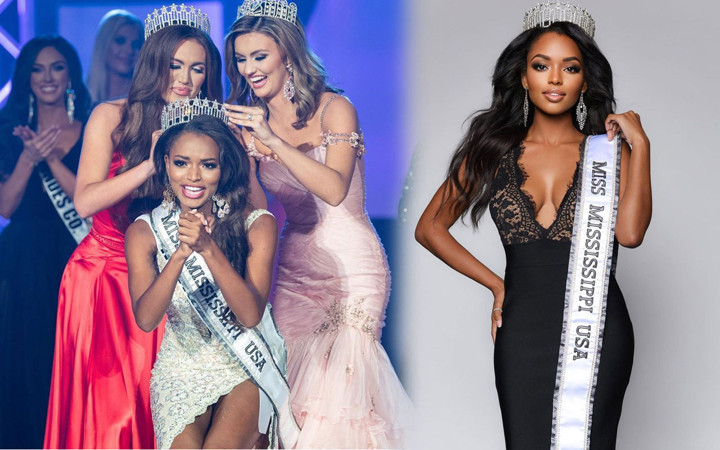 2020 Miss ABD Güzeli seçildi! İlk siyah Miss Mississippi Güzeli oldu