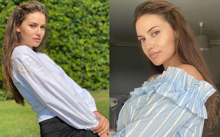 Fahriye Evcen artık eskisinden daha fit geri dönüşü muhteşem oldu