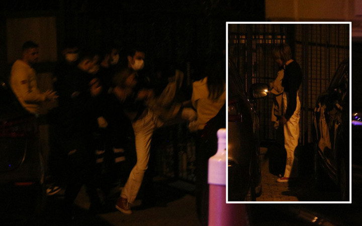 Cihangir'de korkunç olay! Sevgilisini bıçaklayan kadın yaralıyı ambulansa bindirilirken de tekmeledi