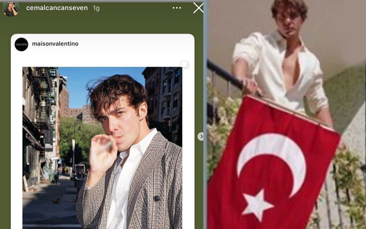 Survivor şampiyonu Cemal Can Seven dünya markasına modeli oldu: As bayrakları as!