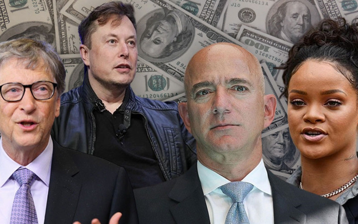 Dünyanın en zenginleri açıklandı! Zirve bakın kimin oldu: Jeff Bezos Elon Musk Rihanna Bill Gates listede