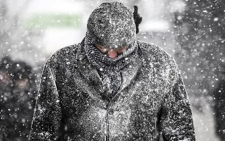 40 cm kar getirecek kar fırtınası yola çıktı! Saat 22.00'de geliyor