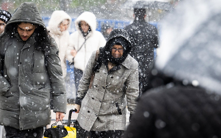 Kar yağışı Ankara, Samsun, Ordu, Amasya ve Tokat'ta 10 santimi aşacak don vuracak