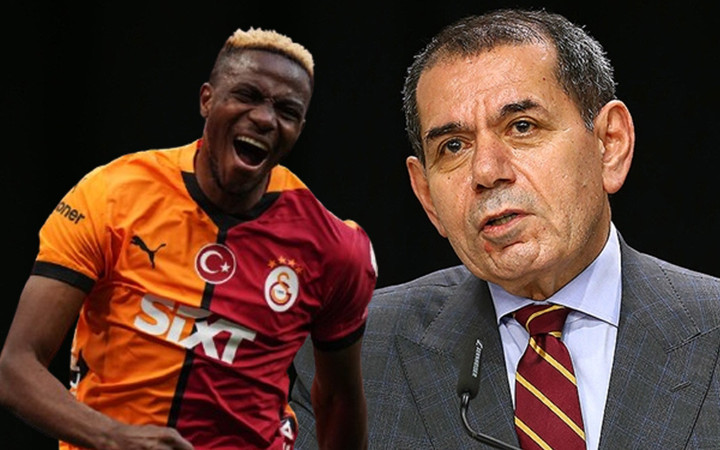 Galatasaray Başkanı Dursun Özbek'ten Osimhen açıklaması