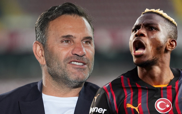 Galatasaray'da Okan Buruk'tan Victor Osimhen açıklaması