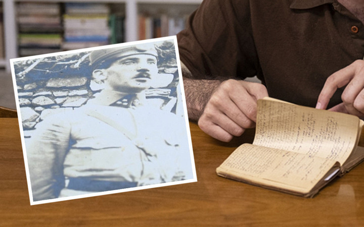 Teşkilat-ı Mahsusa mensubunun günlüğü atık kağıtların arasında çıktı