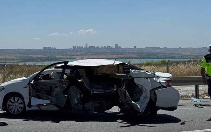 Çatalca'da kahreden kaza! Astsubay öldü, 2 uzman çavuş yaralandı