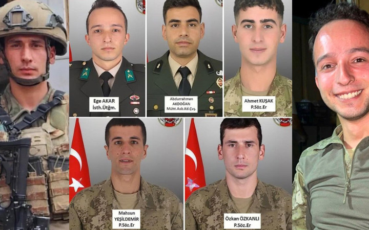 Irak'ta şehit olan 12 askeri isimleri ve memleketleri belli oldu kimi evli, çocuklu kimisi bekardı