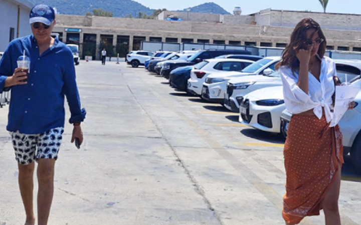 Boşanma sürecinde aşk yaşayan Güzide Duran Fikret Orman ile tatilde...