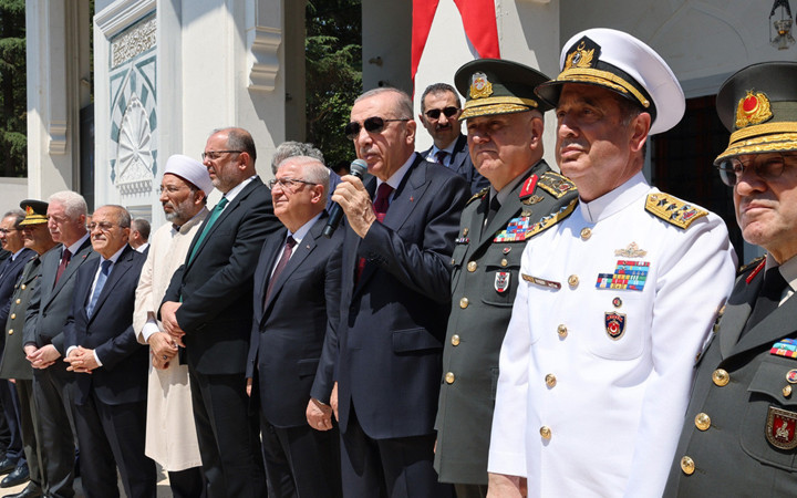 Cumhurbaşkanı Erdoğan, Milli Savunma Üniversitesi'ne bağlı birimlerdeki camilerin açılışını yaptı