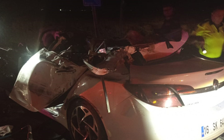 Bursa'da feci kaza! Bir aile yok oldu